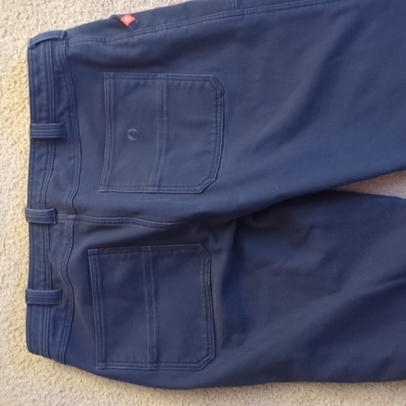 The American Outdoorsman Dark Chocolate Brown Straight Leg Fleece Pants Sz 40X30 - Picture 7 of 10